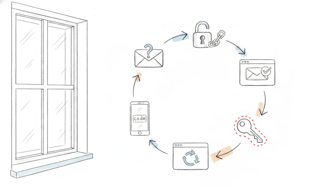 How to recover a forgotten email password in minutes visual summary