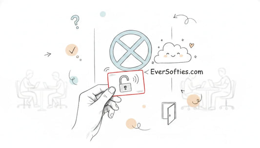 How to access EverSofties when the site shows a password block visual summary